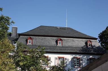Denkmalgeschütztes Schieferdach in Hofheim am Taunus