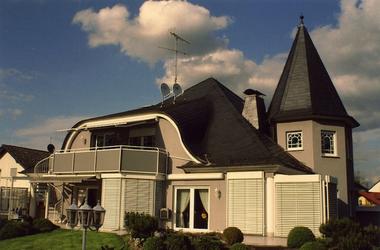 Schieferdach bei Hanau