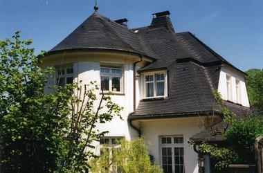 Schieferdach bei Eisenach