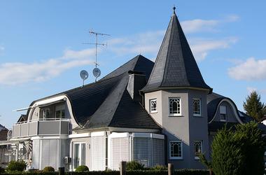 Schieferdach bei Hanau