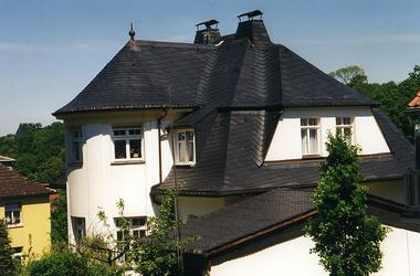 Schieferdach bei Eisenach